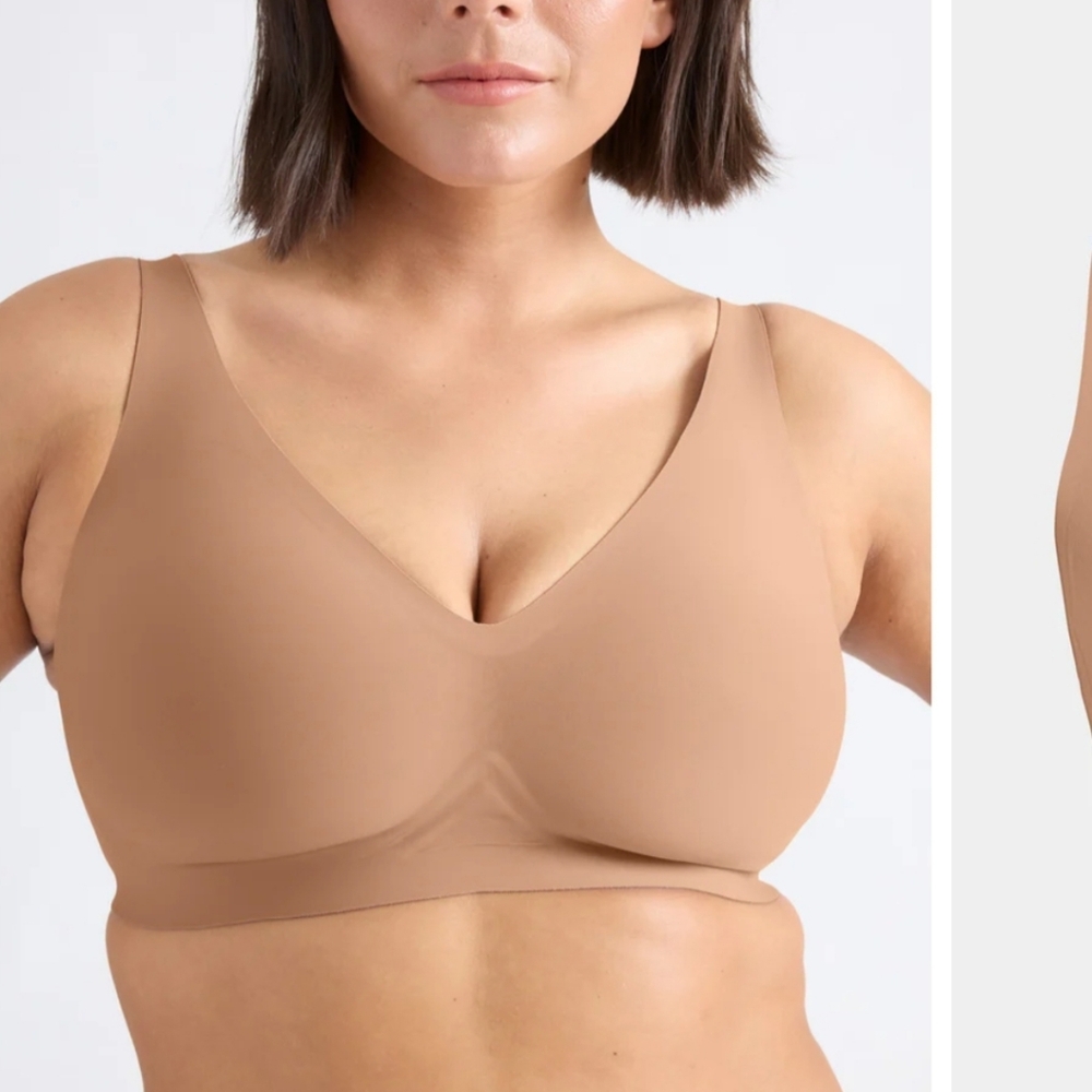 Knix Tan Wireless Bra